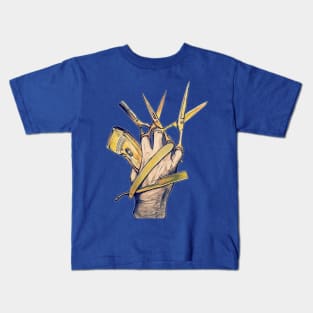 barber shop Kids T-Shirt